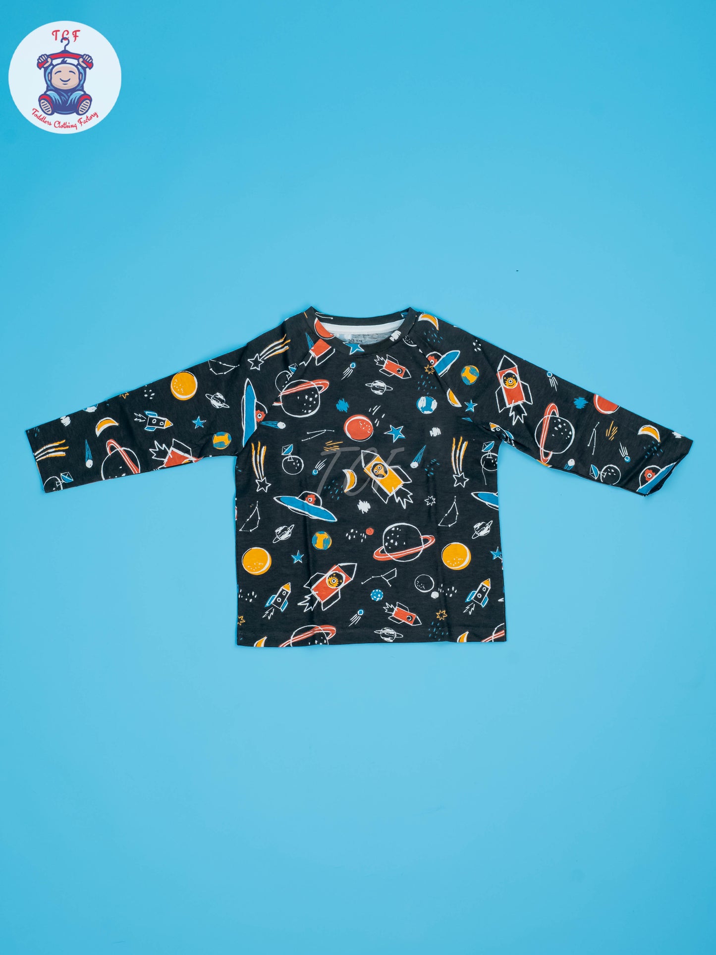 Black - Boys Night Wear