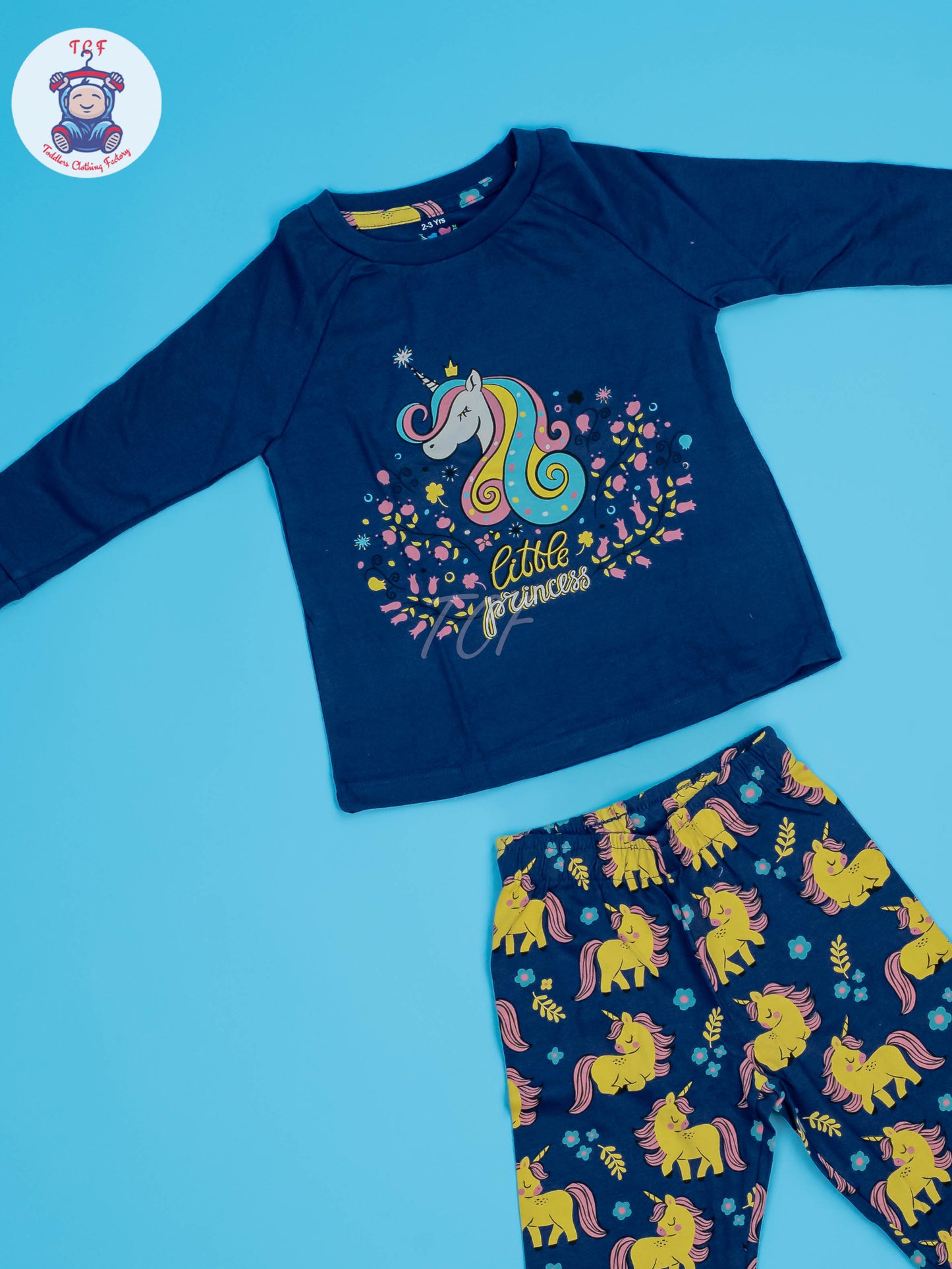 Blue & Yellow  - Boys Night Wear