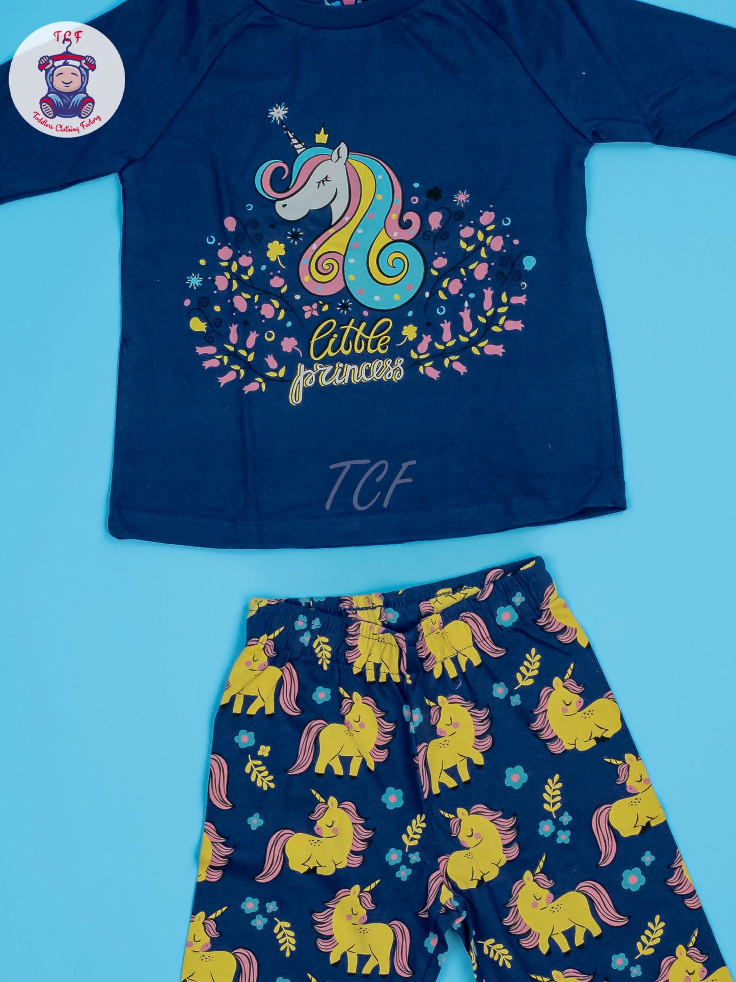 Blue & Yellow  - Boys Night Wear