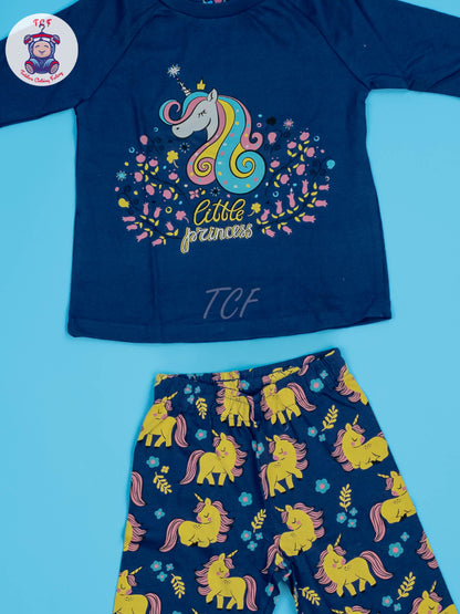 Blue & Yellow  - Boys Night Wear