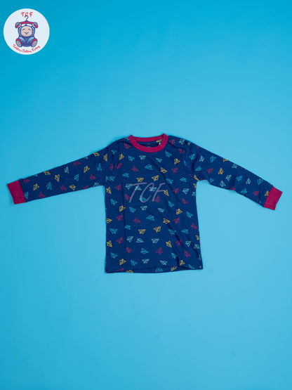 Blue - Boys Rocket Night Wear