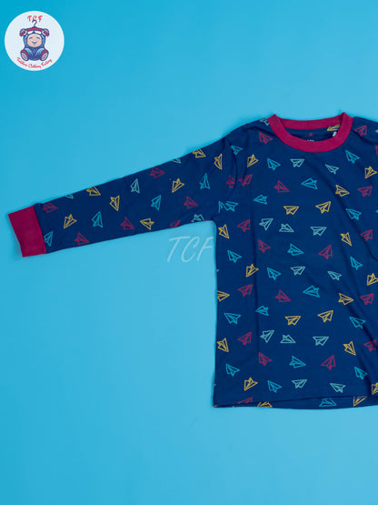 Blue - Boys Rocket Night Wear