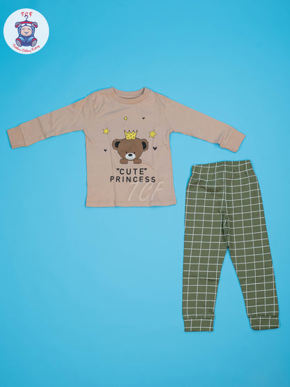 Brown & Green - Girls Nightwear