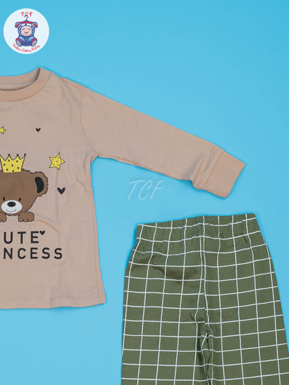Brown & Green - Girls Nightwear