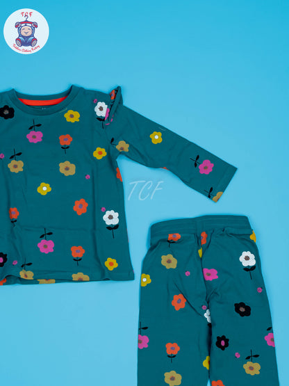 Green - Girls Night Wear