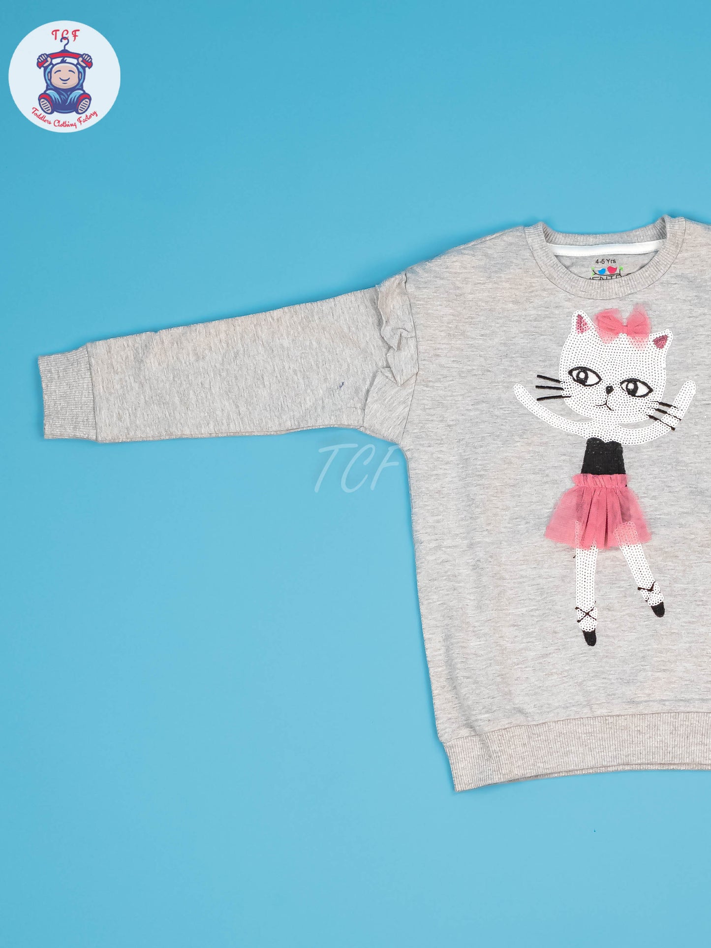 Grey - Girls Sweat Shirt