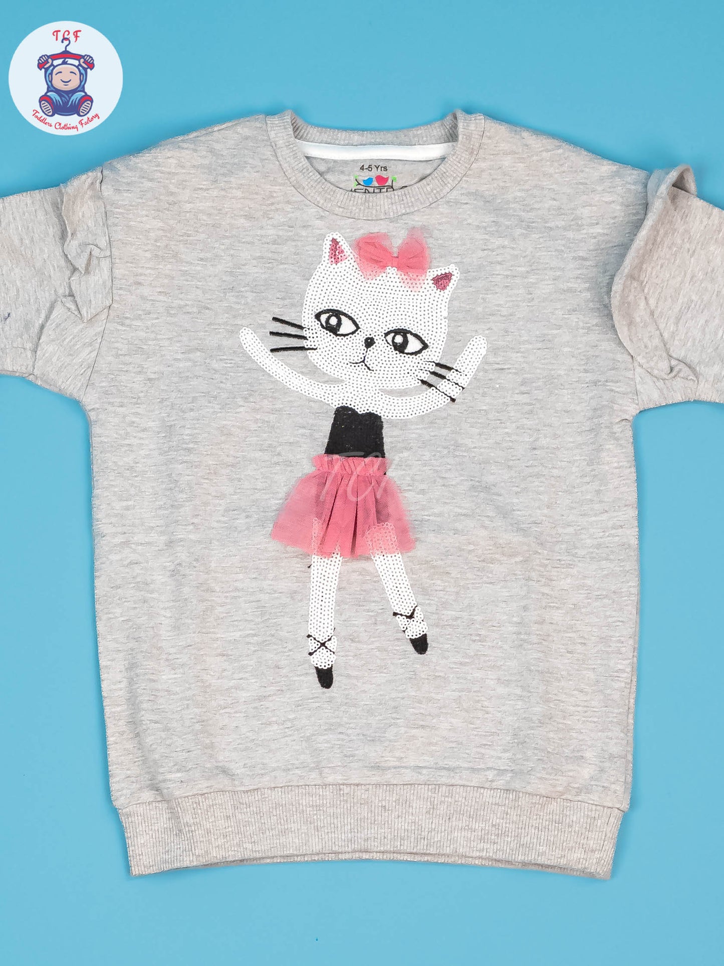 Grey - Girls Sweat Shirt