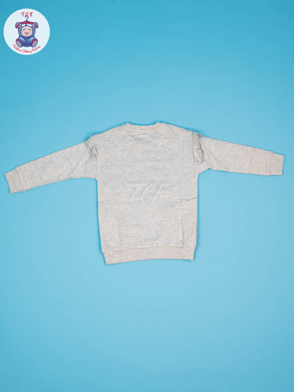 Grey - Girls Sweat Shirt