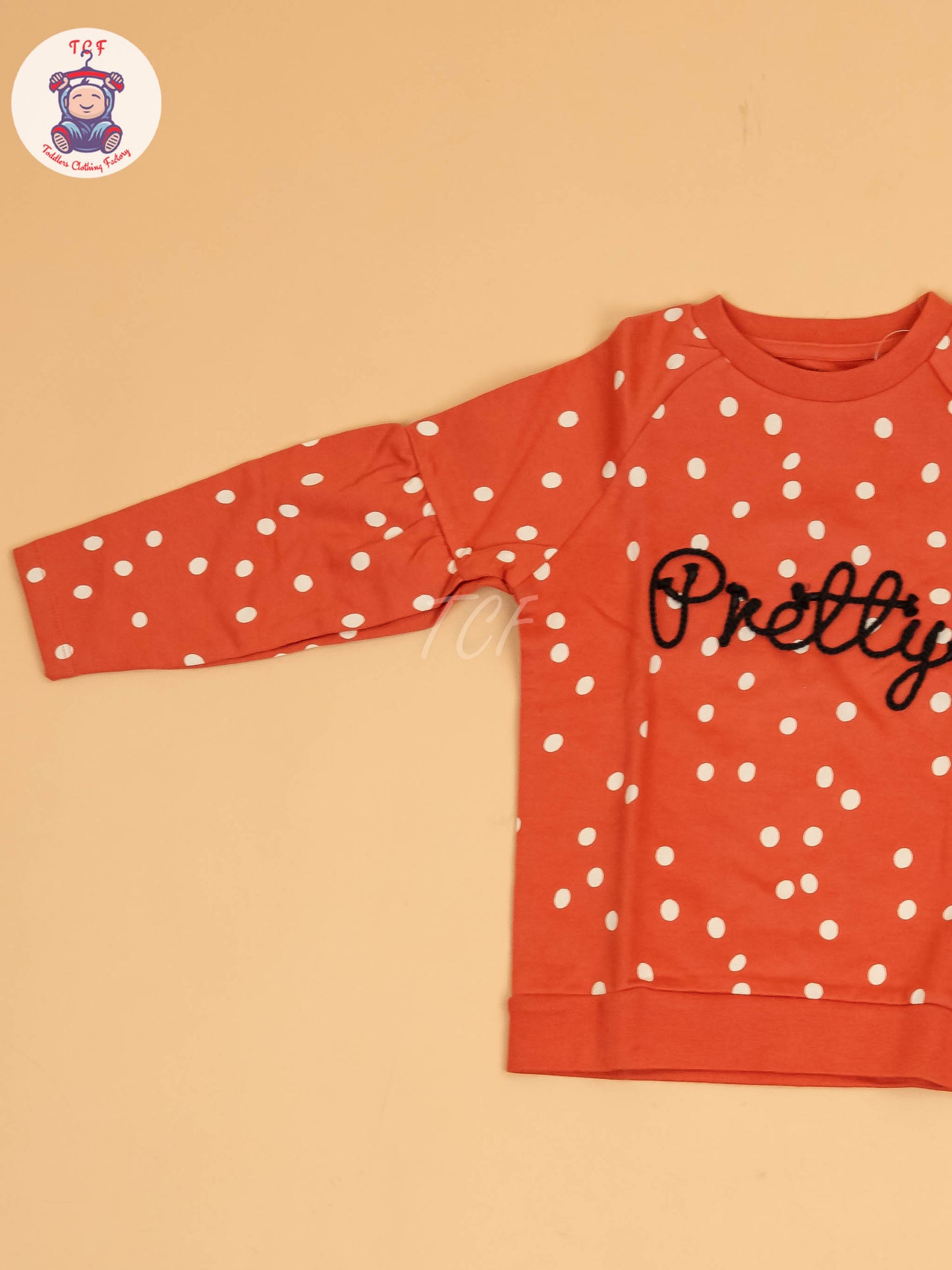 Orange - Pretty Sweatshirt
