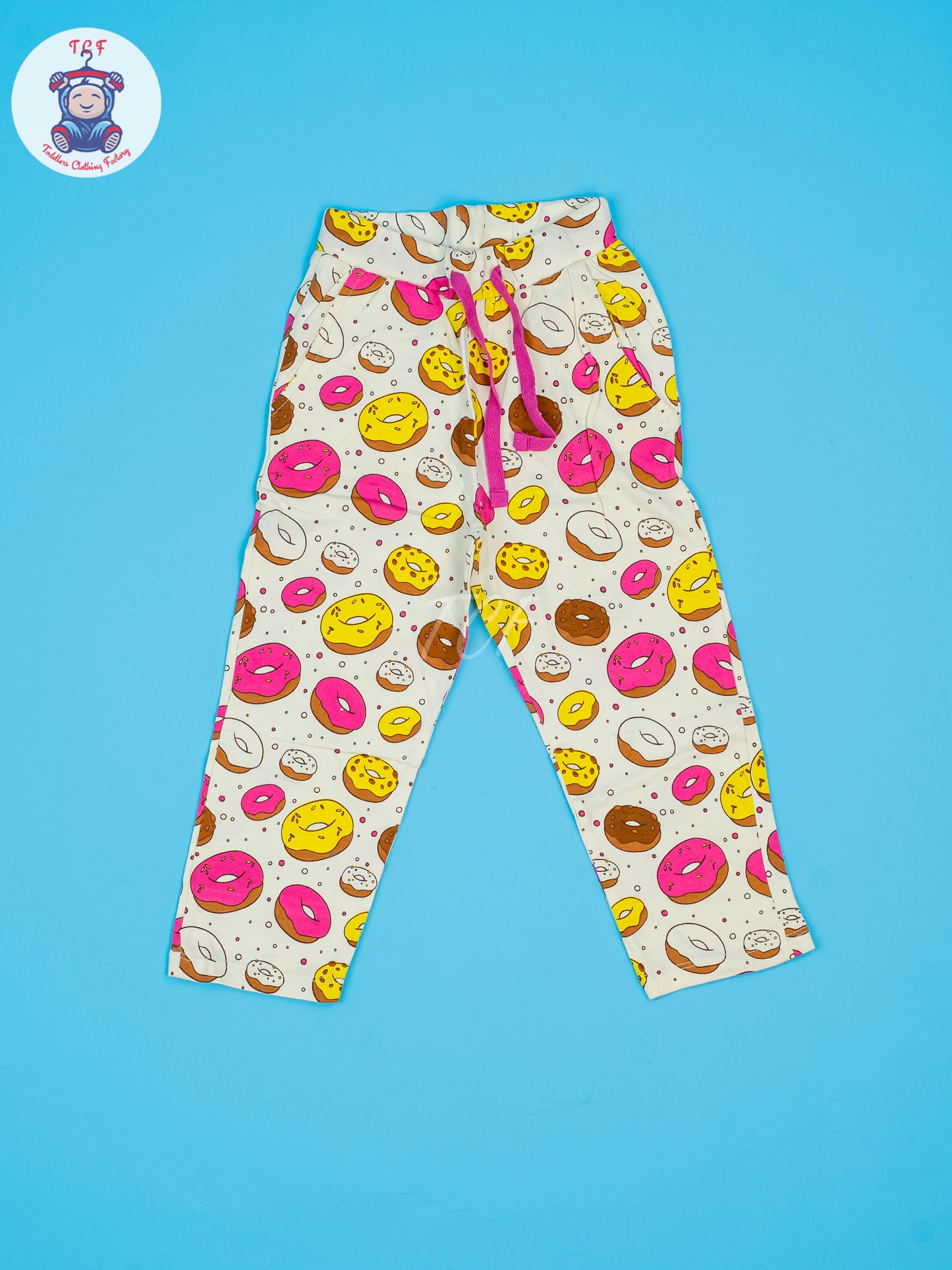 Cream -  Girls Donut Night Wear