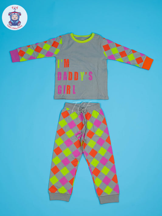 Grey - Girls Night Wear