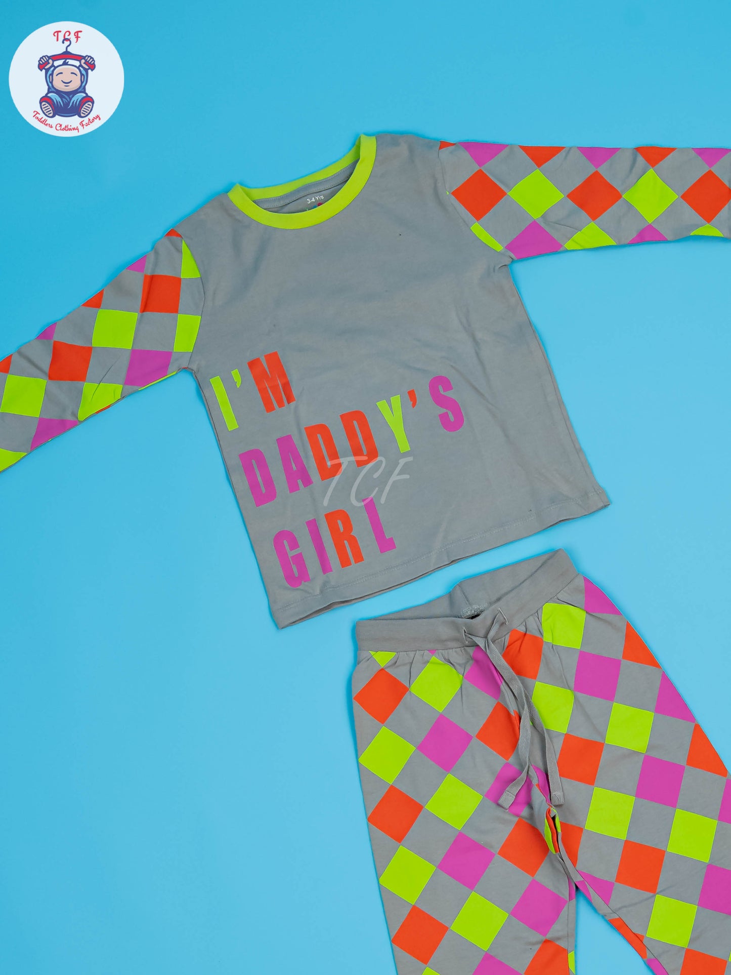 Grey - Girls Night Wear