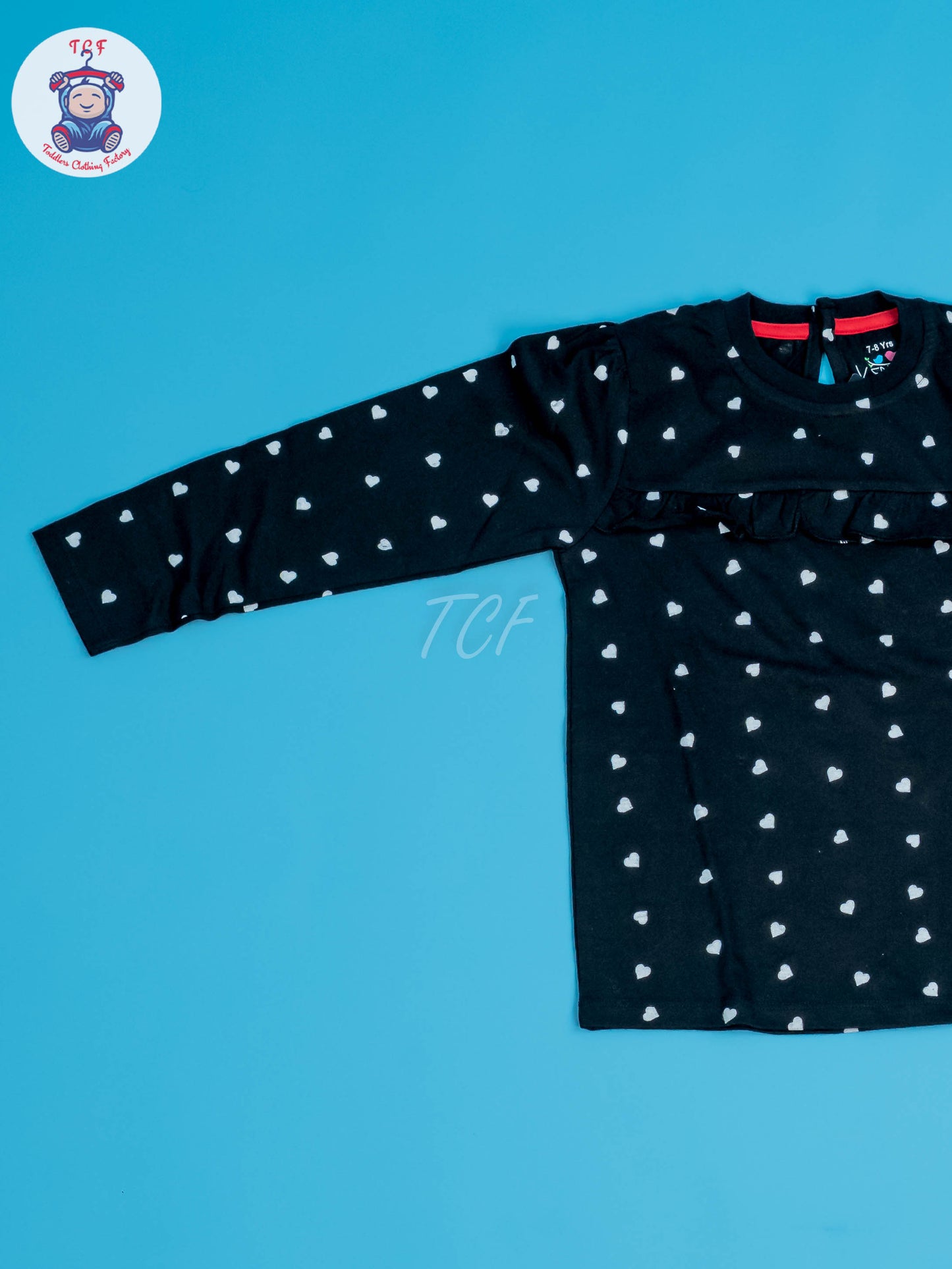Black & White Heart - Boys Night Wear
