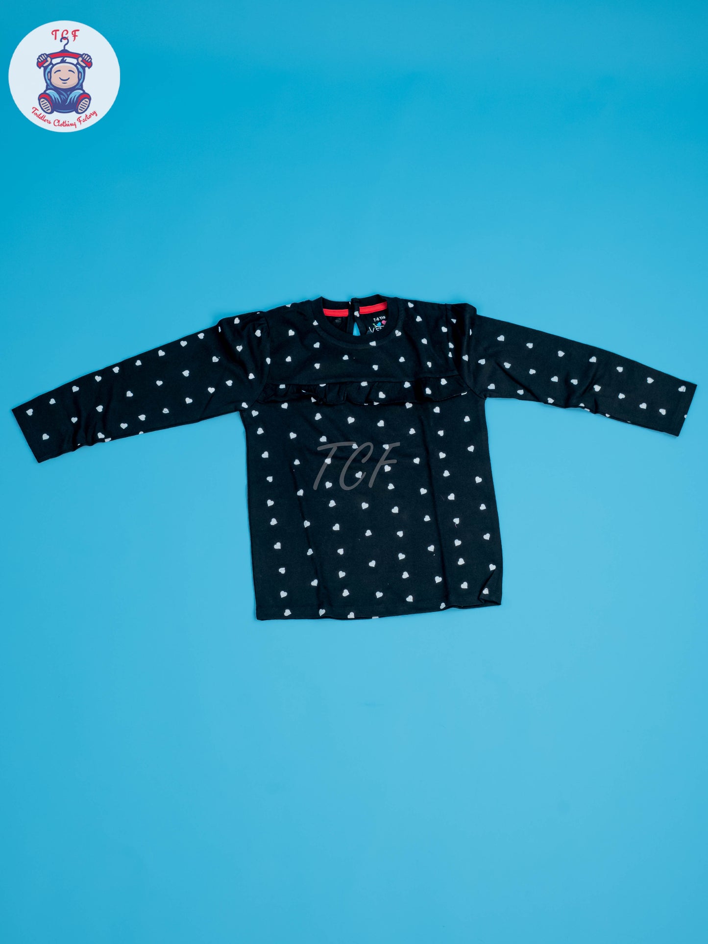 Black & White Heart - Boys Night Wear