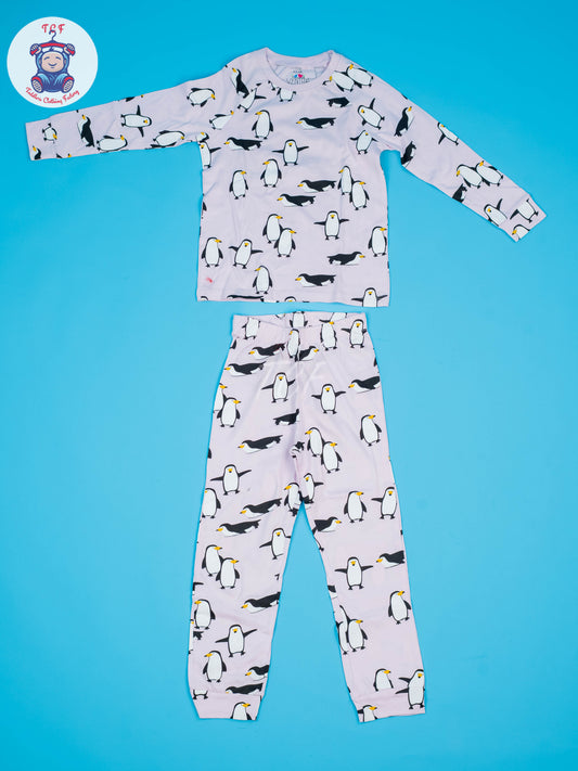 Pink - Girls Pigeon Night Wear