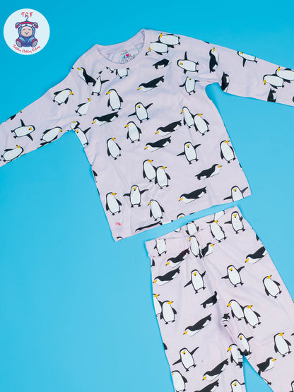 Pink - Girls Pigeon Night Wear