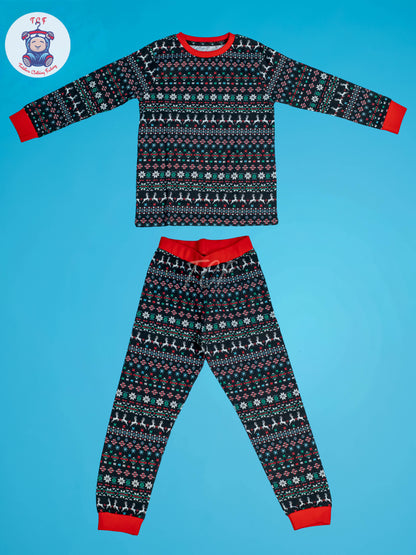 Black & Red - Boys Night Wear