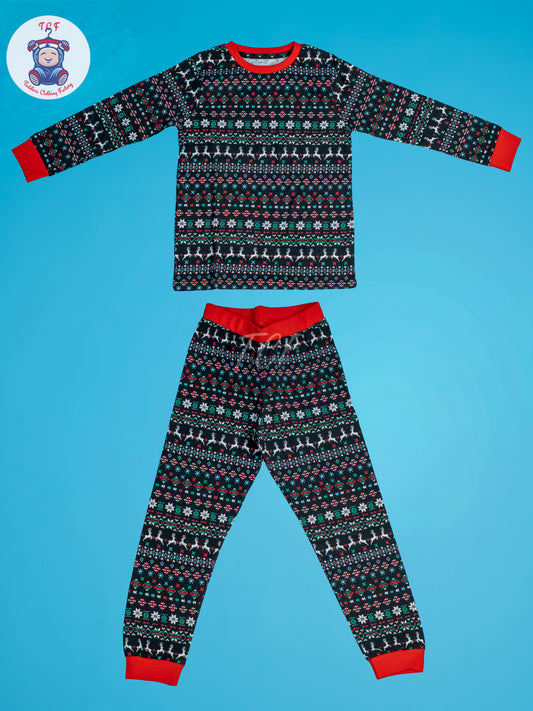 Black & Red - Boys Night Wear