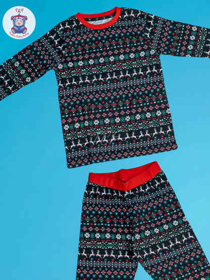 Black & Red - Boys Night Wear