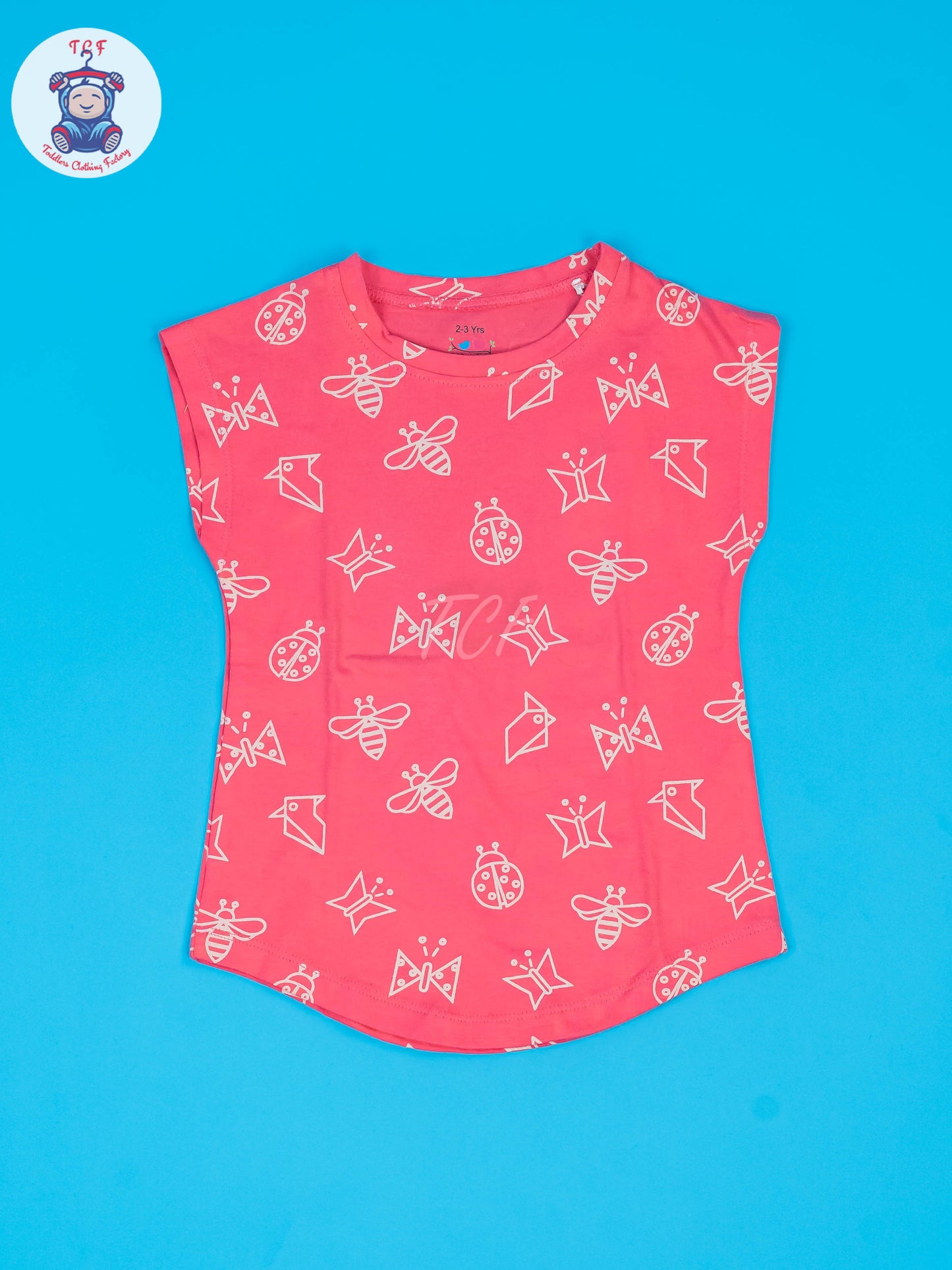 Pink & White - Girls Pyjama Sets