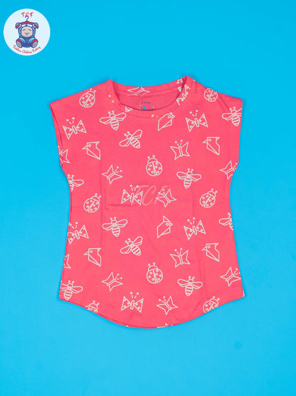 Pink & White - Girls Pyjama Sets