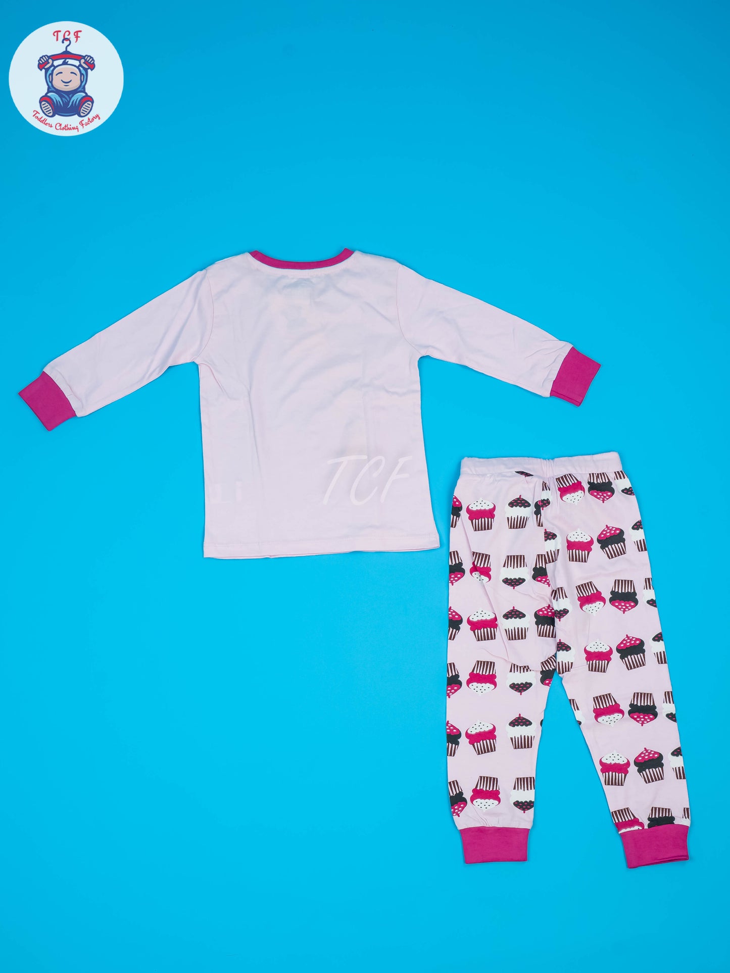 White & Pink - Girls Night Wear