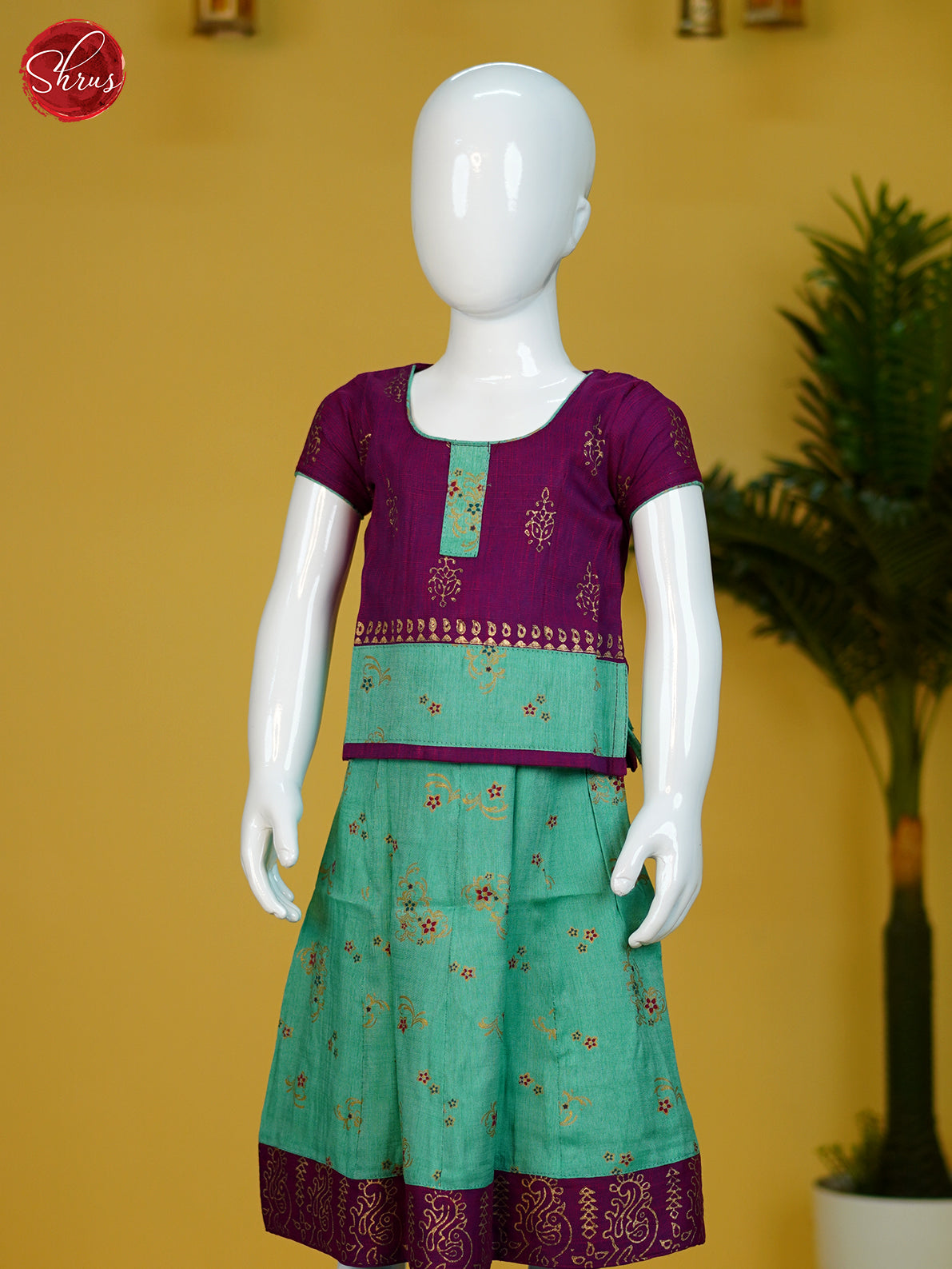 Purple & Green - Readymade Kidswear - Shop on ShrusEternity.com