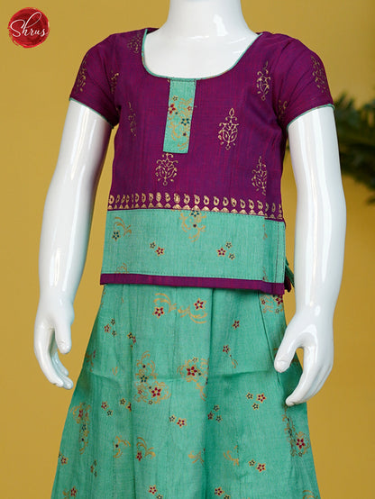 Purple & Green - Readymade Kidswear - Shop on ShrusEternity.com