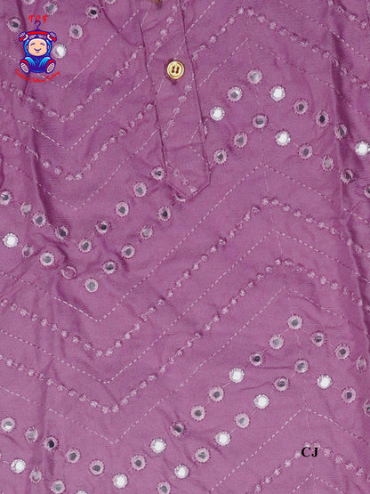 Onion Pink  - Mirror Pyjama Sets