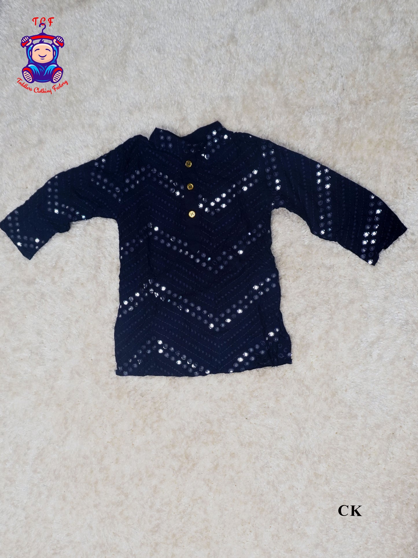 Navy Blue  - Mirror Pyjama Sets