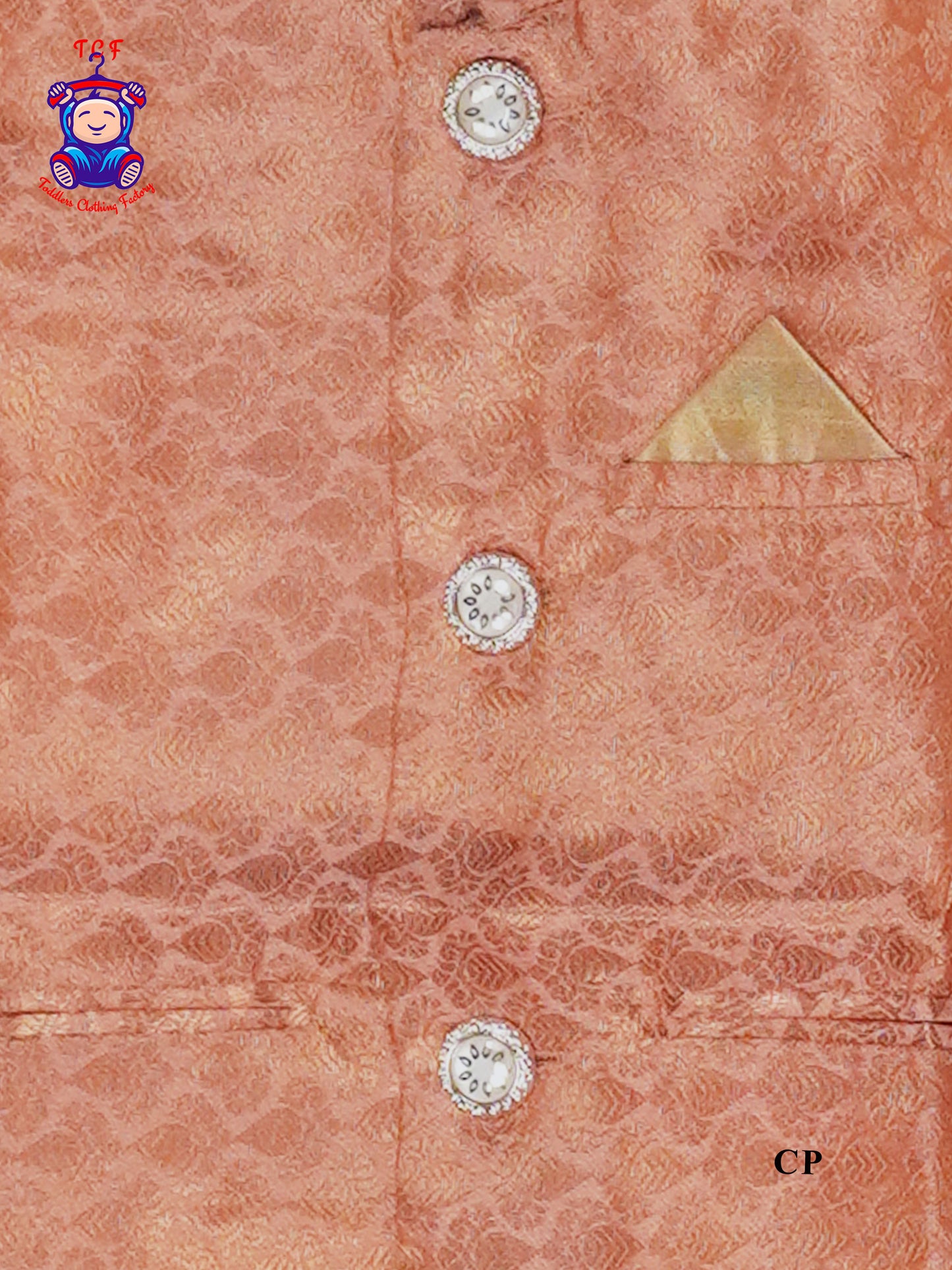 Peach  - Boys Readymade Kurta Sets