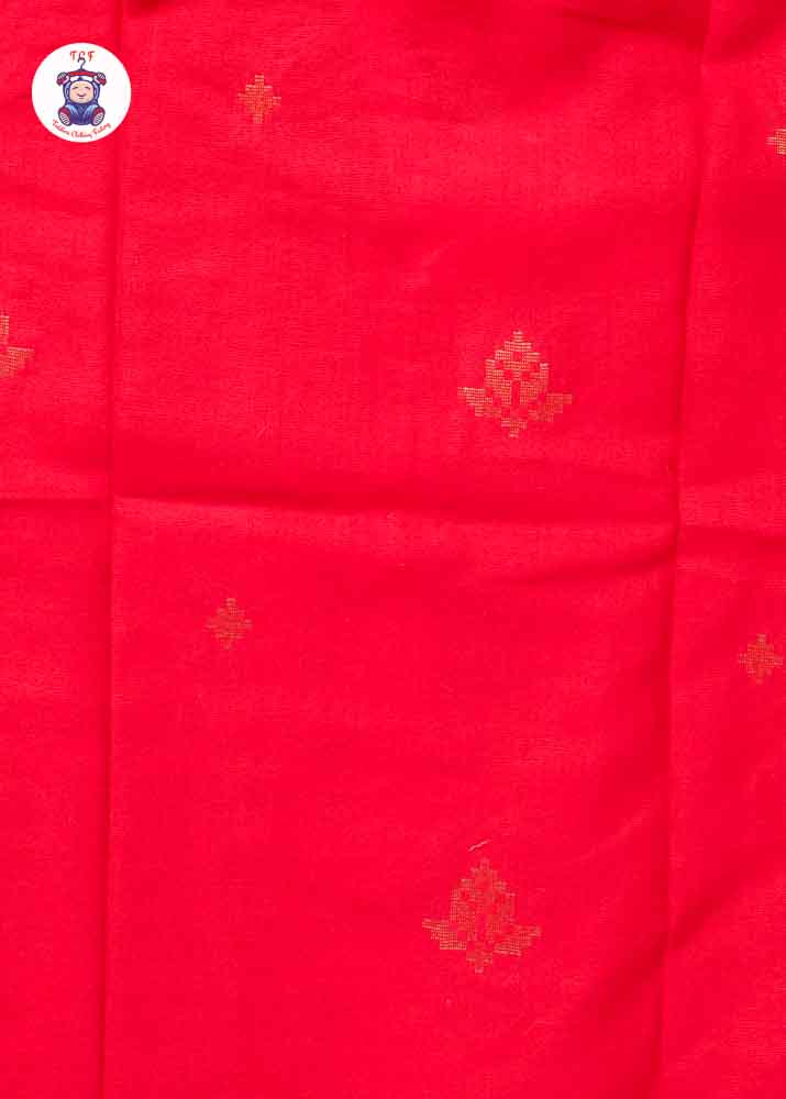 Red - Boys Readymade Silk Cotton Shirts