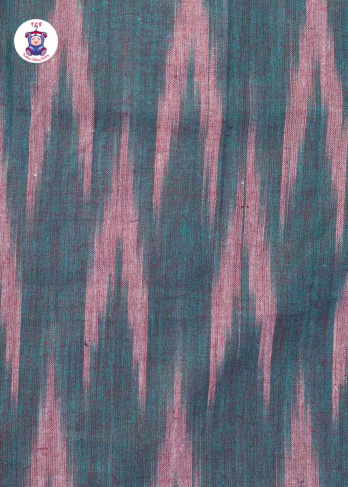 Teal - Boys Readymade Ikat Shirts