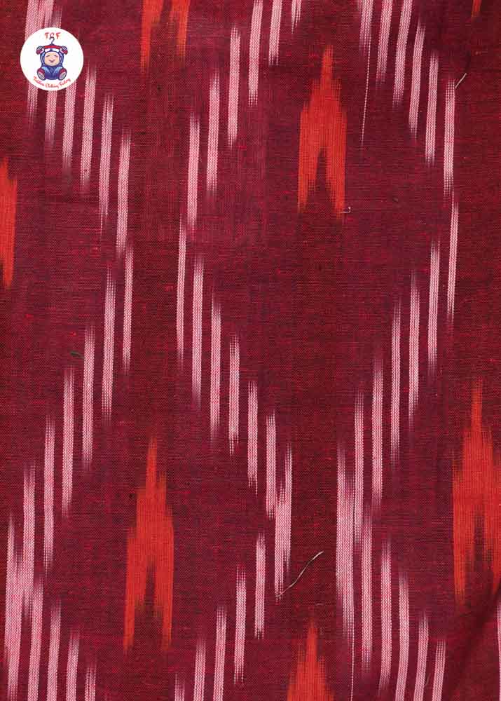 Maroon - Boys Readymade Ikat Shirts