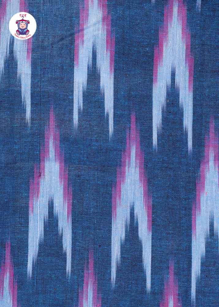 Light blue- Boys Readymade Ikat Shirts