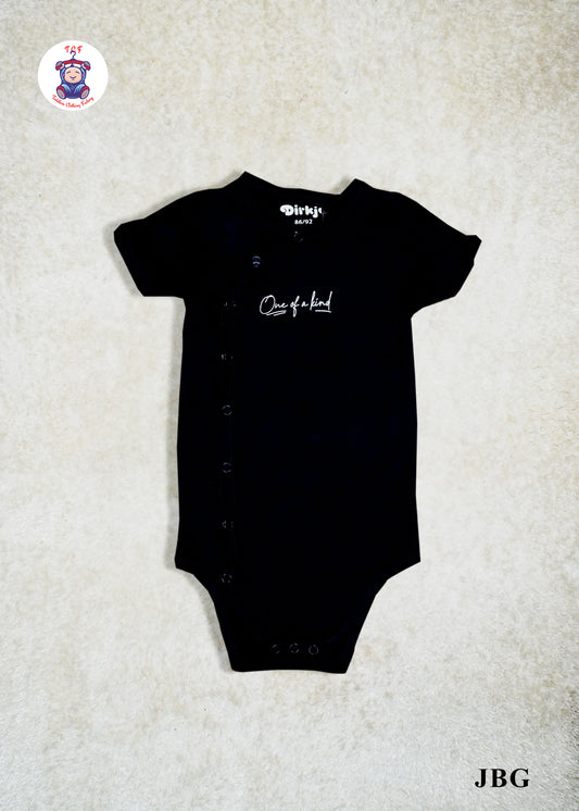 Navy Blue - Cotton Half Rompers