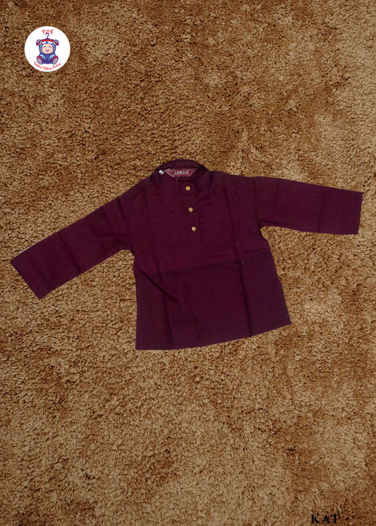 Maroon - Boys Readymade Kurtas