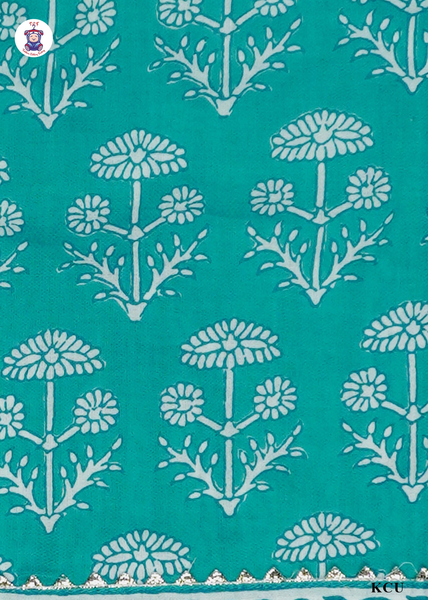 Jungle Green - Printed Straight Kurti Set with Dupatta