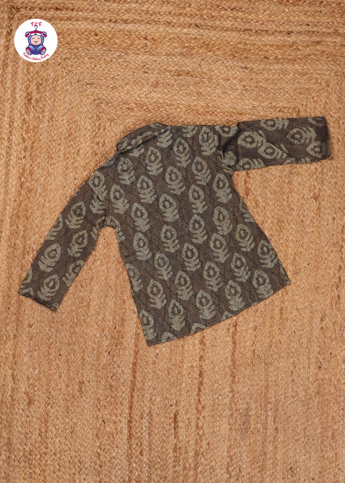 Lite Brown & Beige - Boys Readymade Kurtas