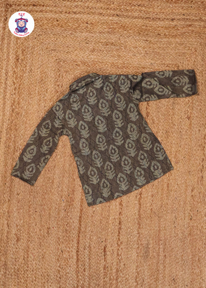 Lite Brown & Beige - Boys Readymade Kurtas