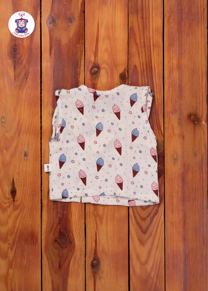 Ice Cream - Unisex Muslin Jabla
