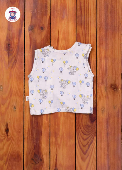 Elephant - Unisex Muslin Jabla