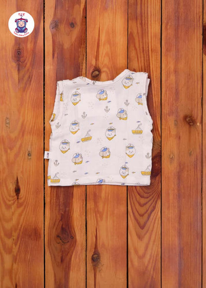 Cream Kitty - Unisex Muslin Jabla