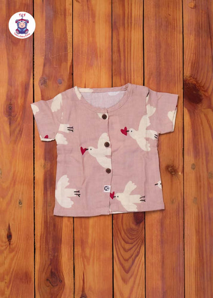 Bird - Unisex Muslin Pyjama Sets