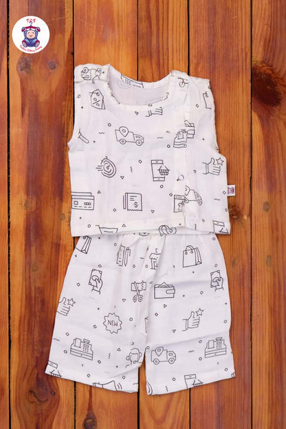 Landscape - Unisex Muslin Pyjama Sets