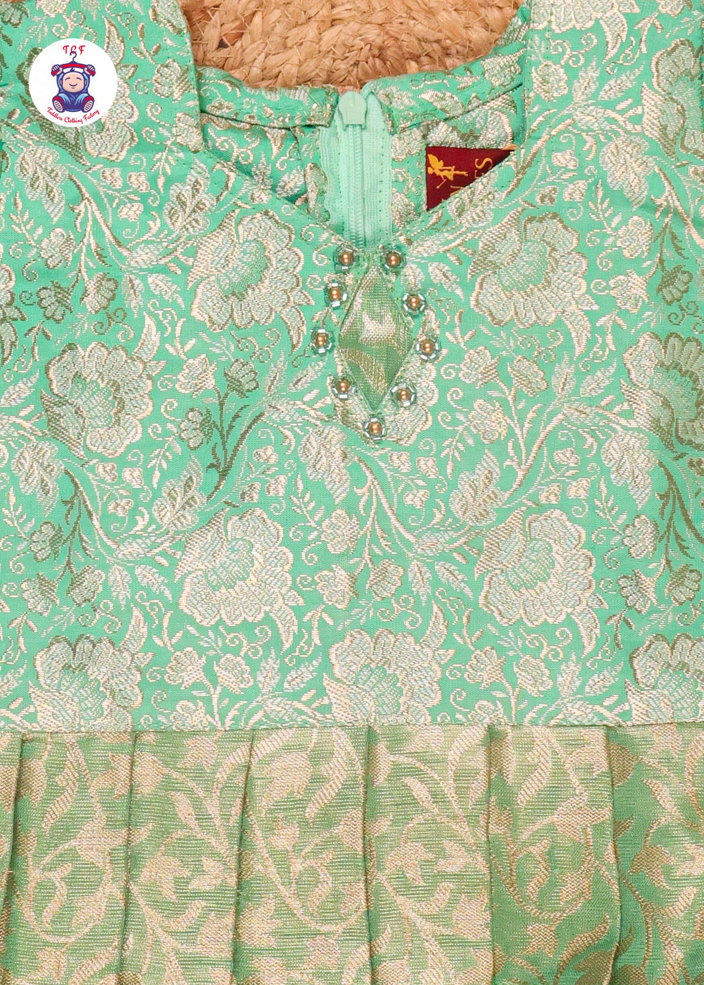 Pastel Green - Pavadai Sattai
