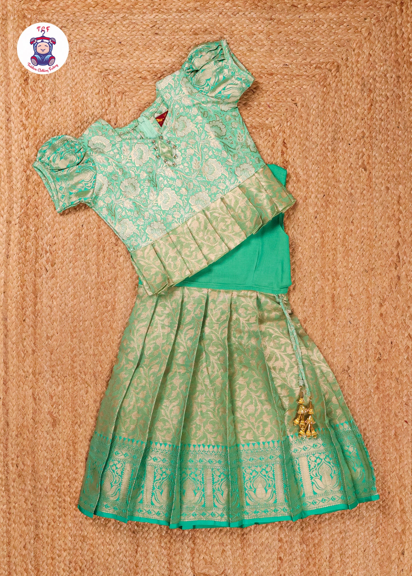 Pastel Green - Pavadai Sattai
