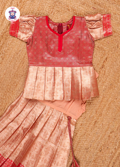 Red & Gold - Pavadai Sattai