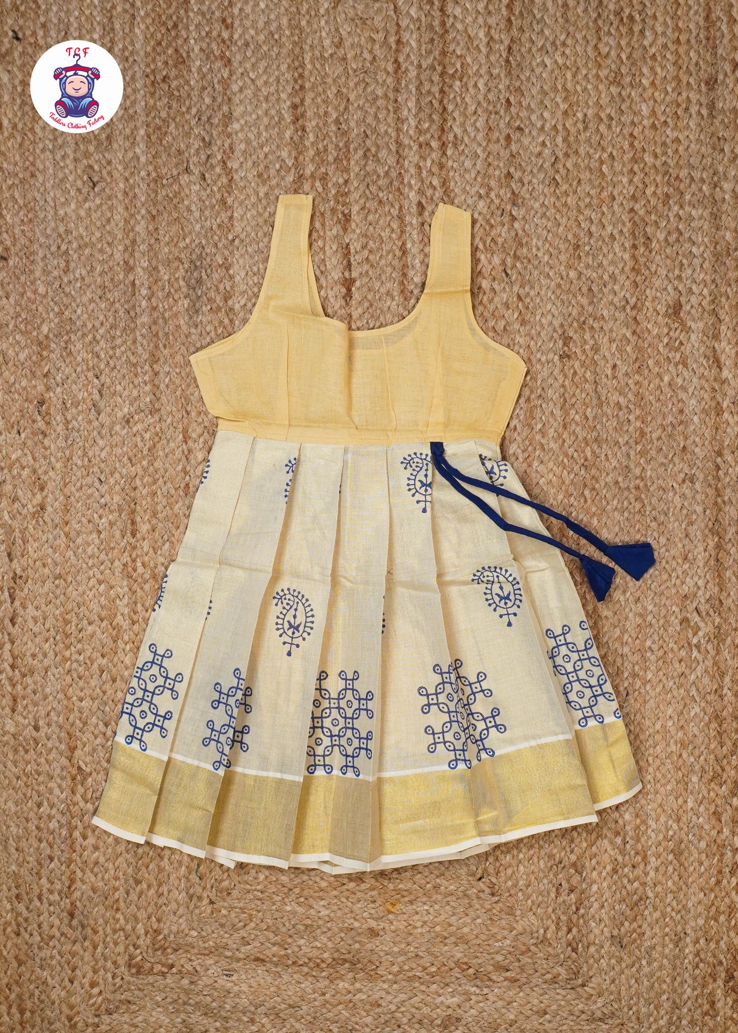 Blue & Gold - Pavadai Sattai