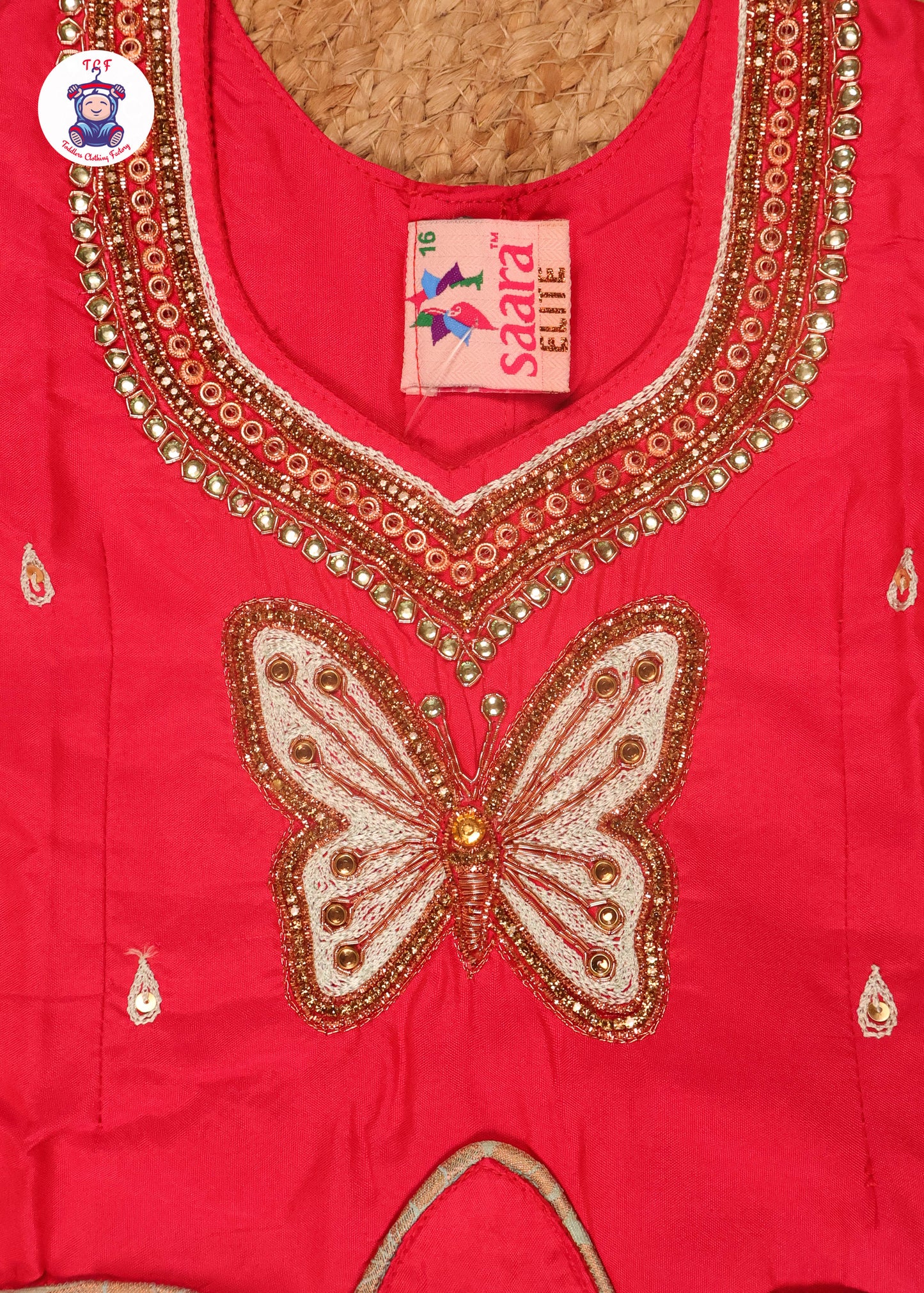 Red & Green - Pavadai Sattai